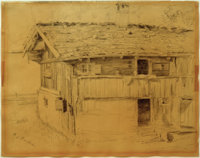 Oberbayern bondgård av Fritz von Uhde