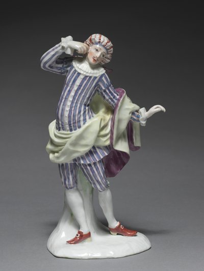 Italiensk komedifigur: Mezetin, ca. 1753. av Fürstenberg Porcelain Factory