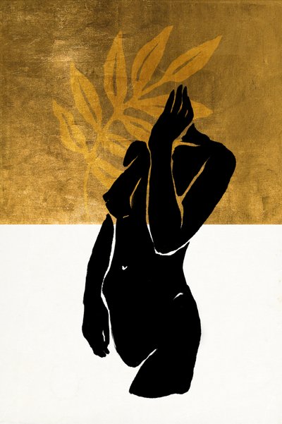 Golden Leaves Naken av Fun Qui