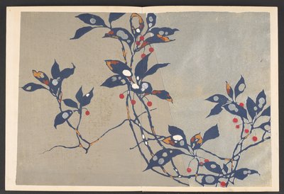 Shasei sôka môyô, Mönster av växter och blommor från livet av Furuya Korin