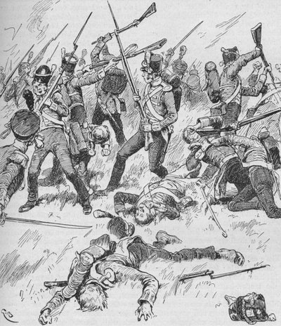 All formation gick förlorad, och varje man kämpade för sig själv, 1902 av GB