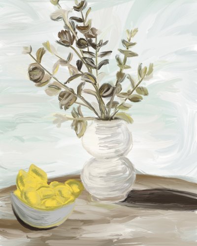 Botaniskt stilleben av GIovanna Gil Alves