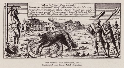 Vargen från Ansbach av G.J. Schneider