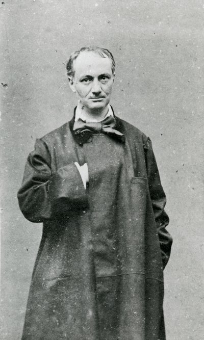 Charles Baudelaire (1821-67) (s/v foto) av G.M. Lege