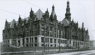 Stadshuset, St Louis, Missouri, omkring 1904 av G.P. Hall und Sohn