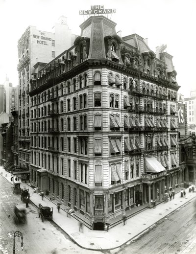 New Grand Hotel, New York City av G.P. Hall und Sohn