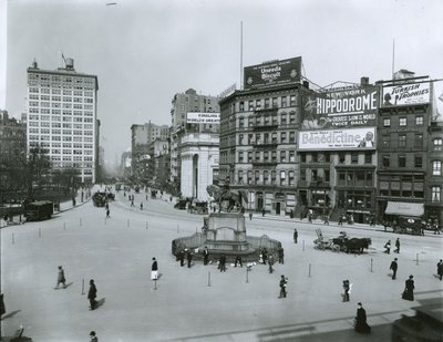 Union Square och Fourth Avenue, New York City av G.P. Hall und Sohn