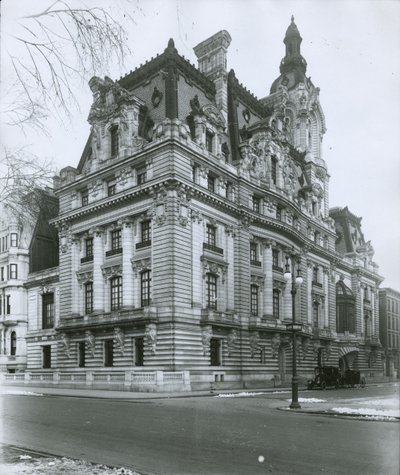 William A. Clarks herrgård, New York City, 1904-14 av G.P. Hall und Sohn