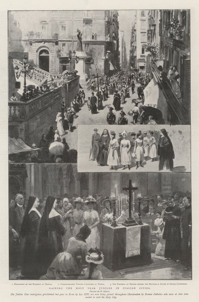 Att vinna heliga årsjubileet i italienska städer av G.S. Amato