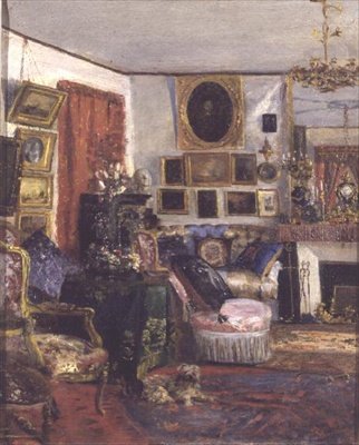 Interiör scen av G. A. Launay