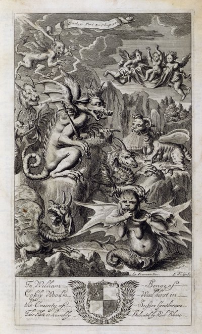 Scene of Hell, illustration från Bok 1 Del 3 Kapitel 10 av 