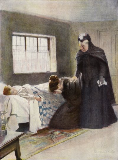 Drottning Victorias karaktär: Sympathy (färg litho) av G. Grenville Manton