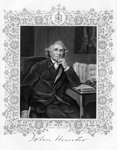 John Hunter 1728-1793, skotsk kirurg, 1800-talet. av G. H. Adcock