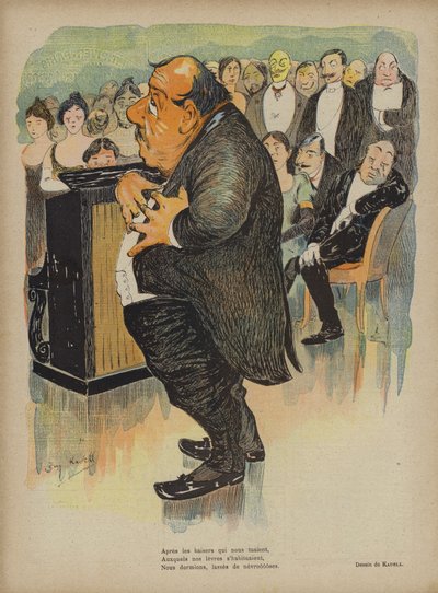 Illustration för Le Rire av G. Kadell