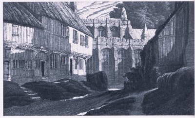 Ett minne av Clavering Essex (färg litho) av G. L. Grigg