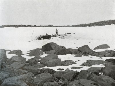 Exteriör av Igloo, c1911, 1913 av G. Murray Levick