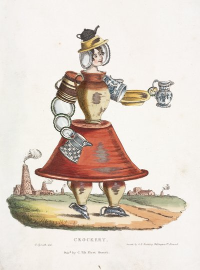 Porslin, c.1831 av G. Spratt