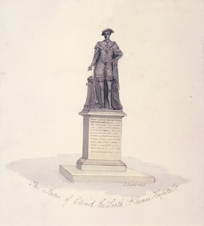 Staty av Edward VI på St Thomas