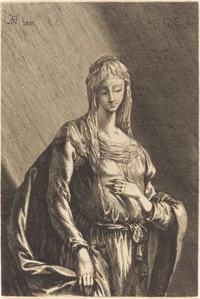 Oskulden av Gabriel Ehinger after Johann Heinrich Schönfeld