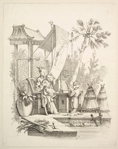 Klockor, ca. 1742. av Gabriel Huquier