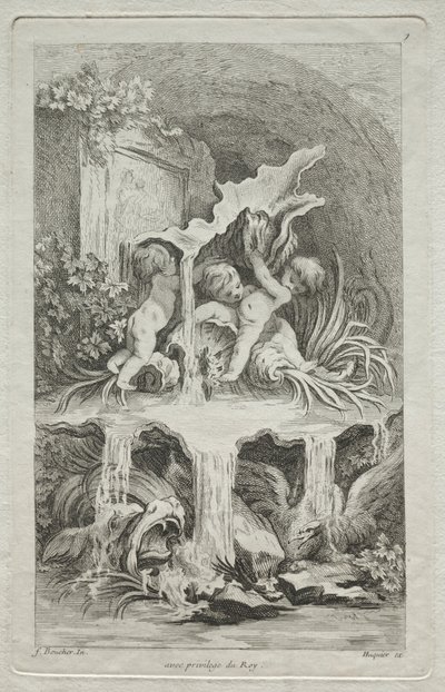 Fontänernas bok: nr 7 av Gabriel Huquier