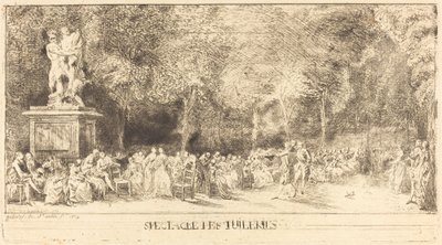 Stolarna [nedre halvan] av Gabriel Jacques de Saint Aubin
