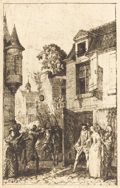 Vi tänker aldrig på allt av Gabriel Jacques de Saint Aubin