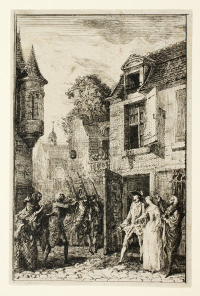 Man tänker aldrig på det alls av Gabriel Jacques de Saint Aubin