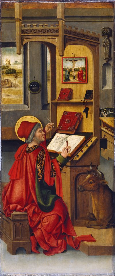 Sankt Lukas evangelisten, 1478 av Gabriel Mälesskircher
