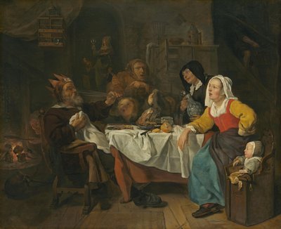 Kungen dricker av Gabriel Metsu