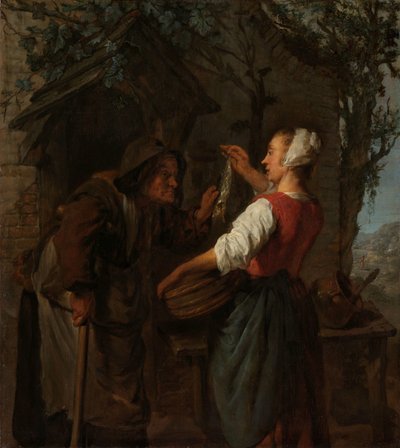 Sillsäljaren av Gabriel Metsu