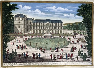 Saint Cloud Castle av Gabriel Perelle
