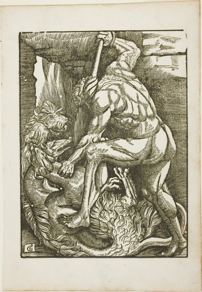 The Labours of Hercules: Att föra Cerberus från den lägre världen av Gabriel Salmon