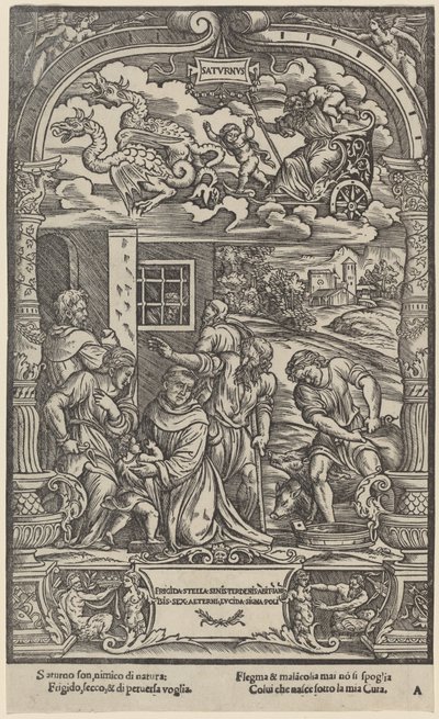 Saturnus av Gabriele Giolito de