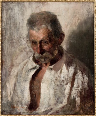Porträtt av en gammal man av Gaetano Bellei