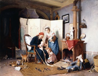 Veteranen, 1878 av Gaetano Chierici