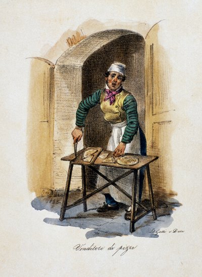 Pizzaförsäljare av Gaetano Dura