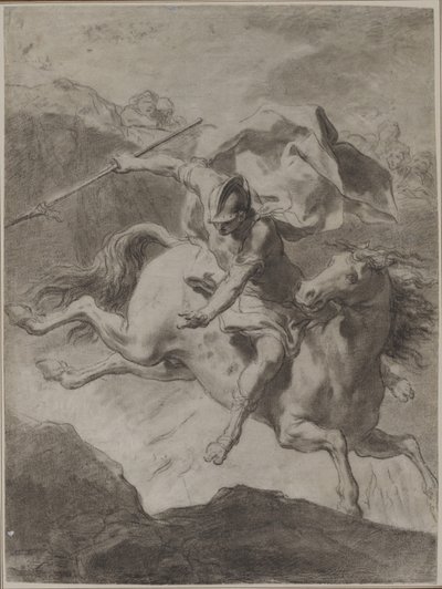 Marcus Curtius död av Gaetano Gandolfi