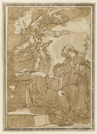 helig familj av Gaetano Gandolfi