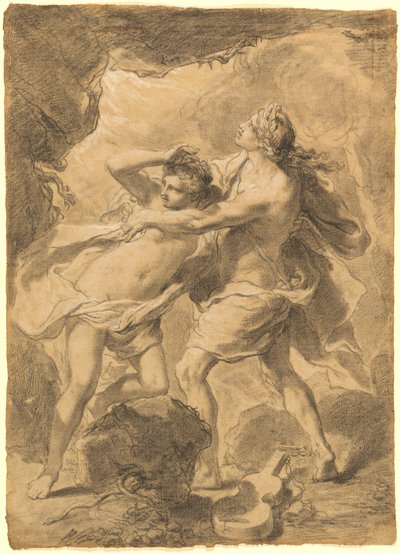Orfeus och Eurydike av Gaetano Gandolfi