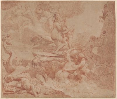 Venus födelse av Gaetano Gandolfi