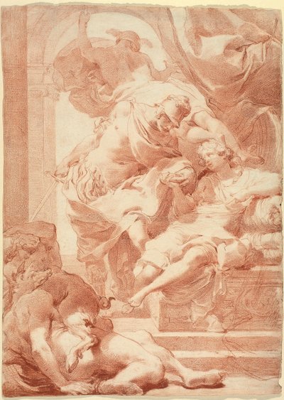 Ulysses före Circe, Merkurius bakom av Gaetano Gandolfi