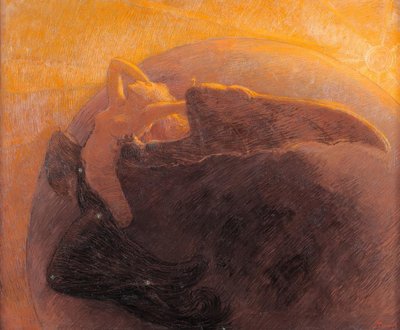 Dagen väcker natten av Gaetano Previati