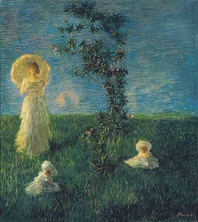 På ängsfreden, 1889-1890. av Gaetano Previati