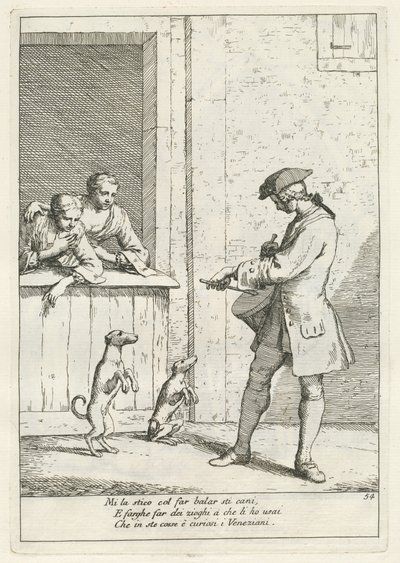 Marcer (Draper) av Gaetano Zompini