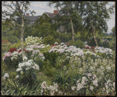En trädgård, 1911 av Gaines Ruger Donoho