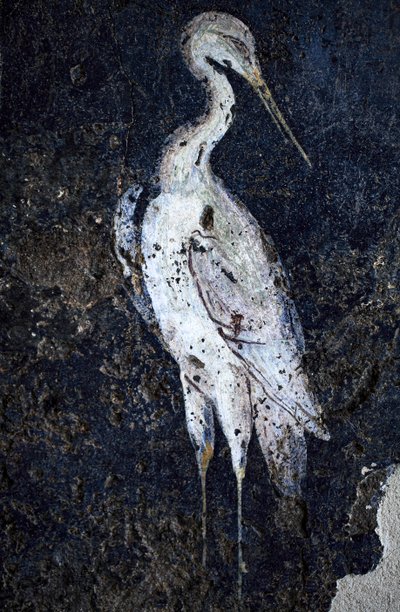 Romersk väggmålning av Gallo-Roman