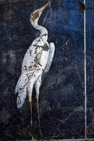 Romersk väggmålning av Gallo-Roman