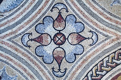 Romersk mosaik av Gallo-Roman Gallo-Roman