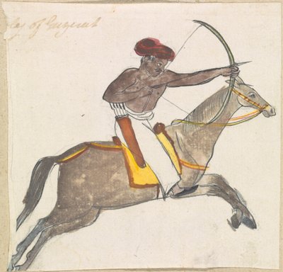 Archer till häst av Gangaram Chintaman Tambat